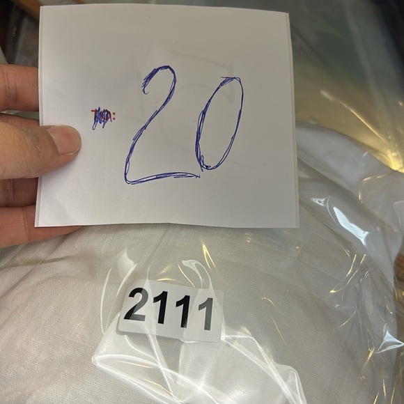 Liz and Jane Women 1X Blouse White 100% Preshrunk Linen Tunic Natural Breathable - Picture 12 of 12